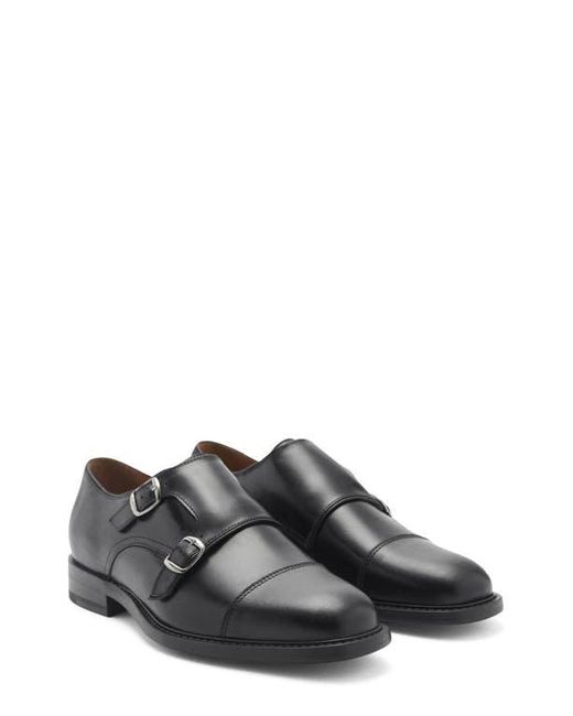 Mango Gray Double Monk Strap Shoe for men