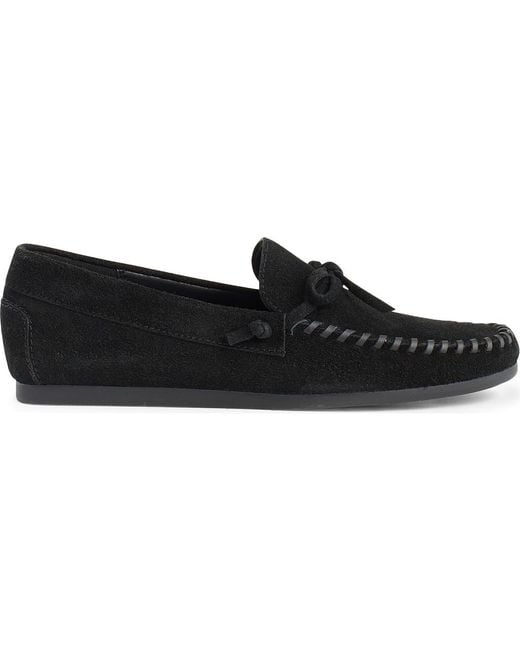 Madewell Black The Meadow Whipstitched Driver
