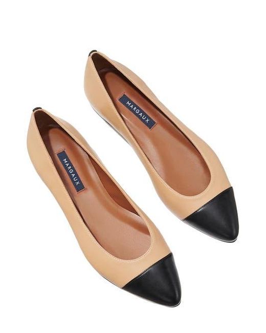 Margaux White The Cap-Toe Pointe