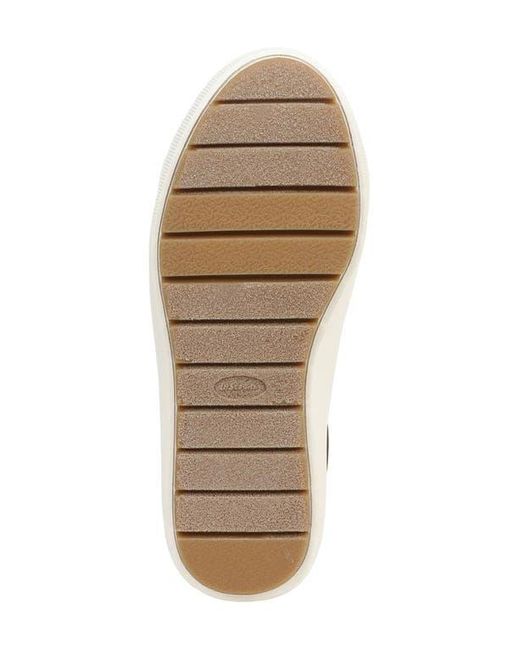 Dr. Scholls Brown Time Off Platform Sneaker
