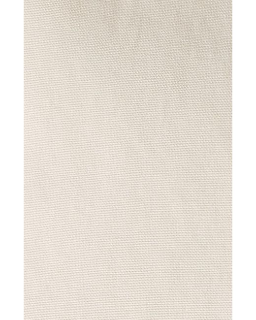 Mango Natural Greta Pleat Front Shorts