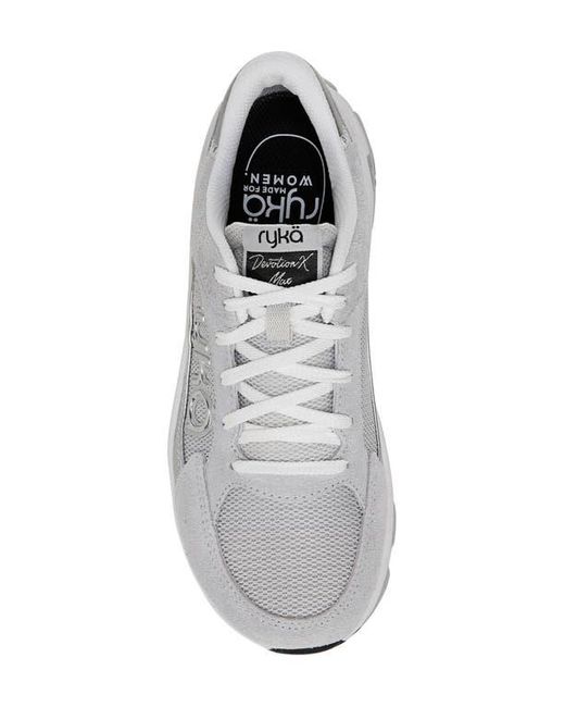 Ryka Gray Devotion X Max Classic Sneaker