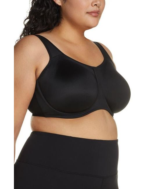 Wacoal Black Simone Seamless Underwire Sports Bra