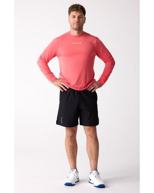 Centerline Athletics Red Airlite Long Sleeve for men