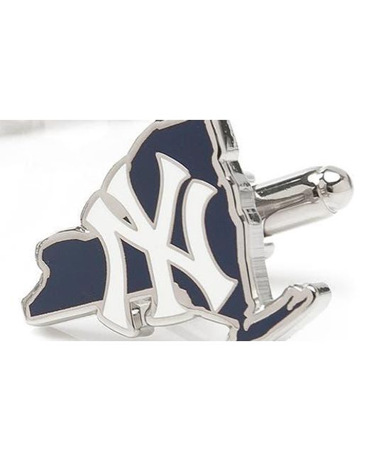 Cufflinks Inc. Multicolor New York Yankees Cuff Links for men