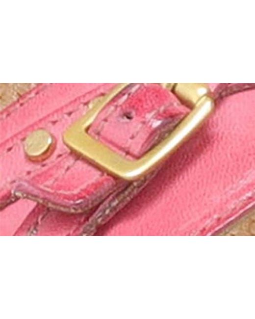 Miz Mooz Pink Sophee Wedge Sandal