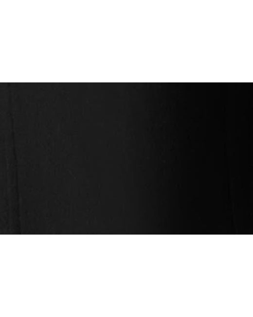 Eileen Fisher Black Pleated Wool Lantern Ankle Pants