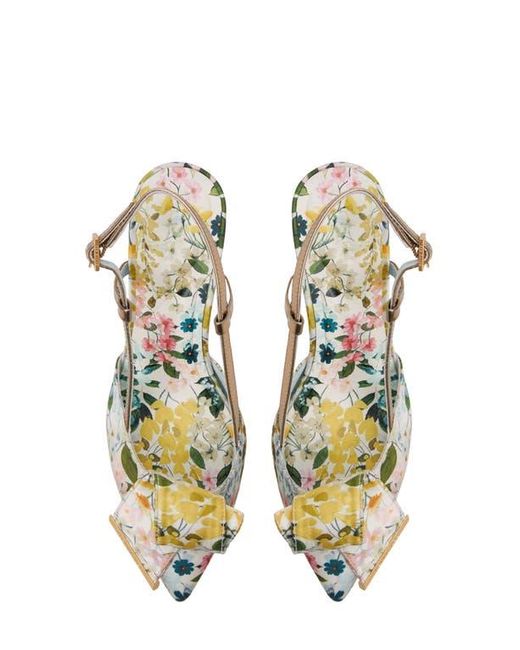 Ted Baker Metallic Romy Pointed Toe Slingback Pump