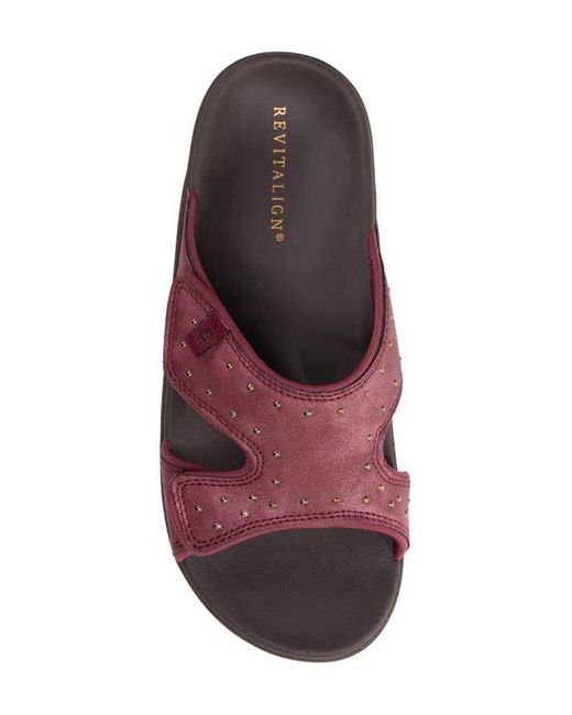 Revitalign Brown Kholo Fresca Slide Sandal