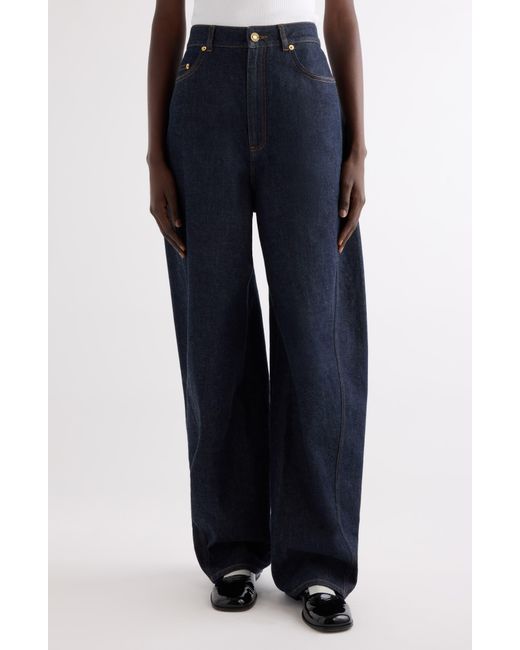 Givenchy Blue Coccon Denim Trousers