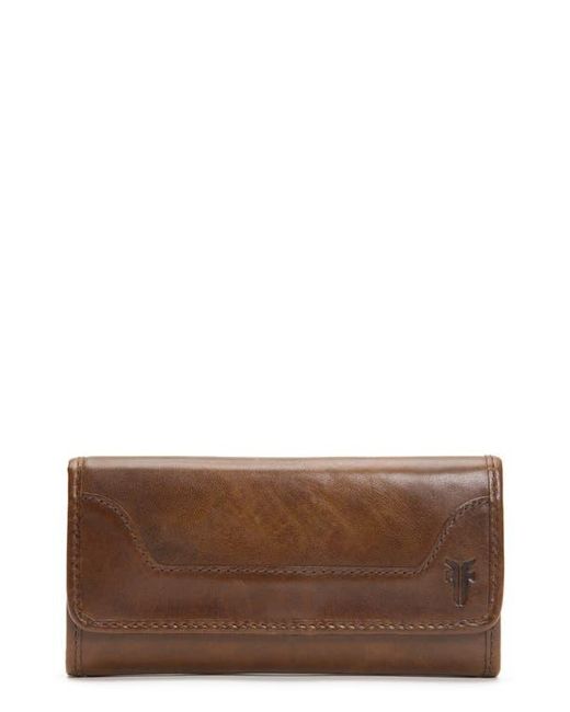 Frye Brown Melissa Leather Wallet