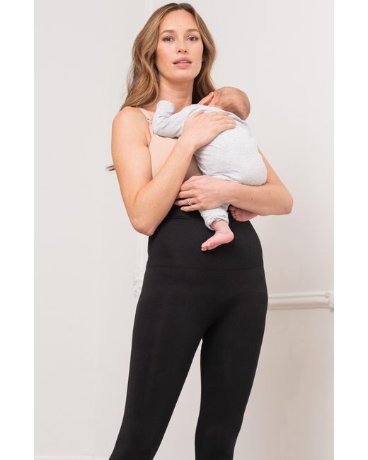 Seraphine Black Postpartum Shaping leggings