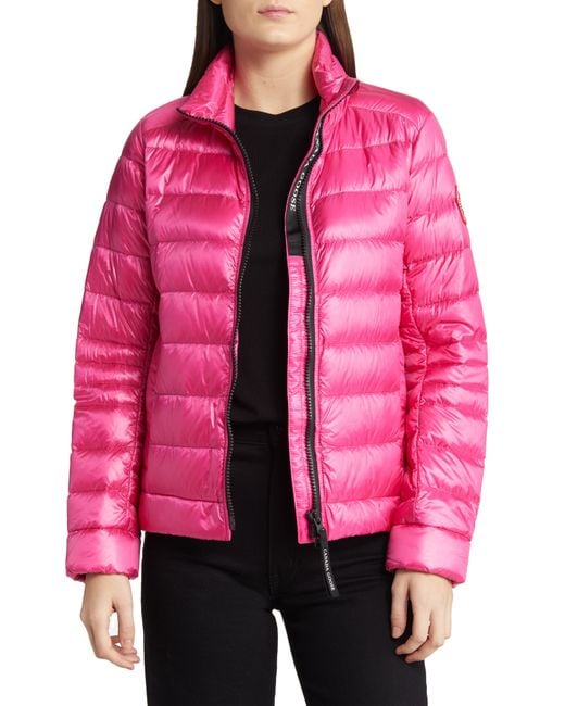 Canada Goose Cypress Packable 750-fill-power Down Puffer Jacket in Pink ...