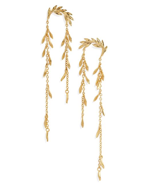 Gorjana Metallic Willow Drop Earrings