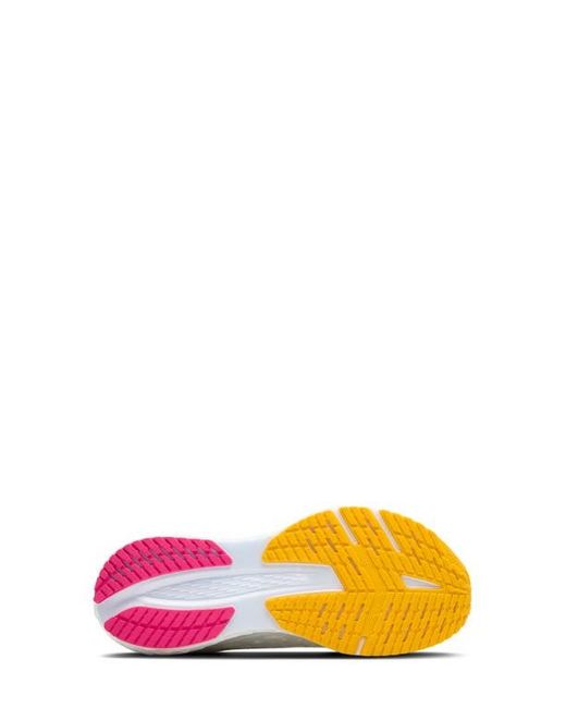 Brooks White Launch 11 Running Shoe