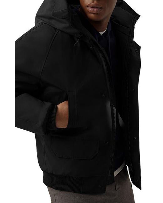 Canada Goose Black Chilliwack 625-Fill Power Down Bomber Jacket for men