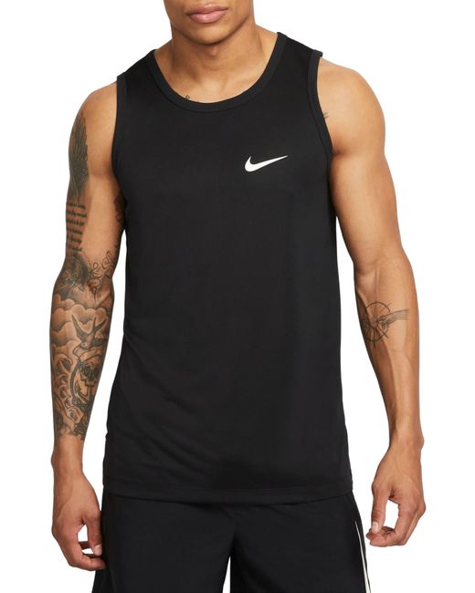 Nike Dri-fit Legend Training Tank in Black for Men | Lyst