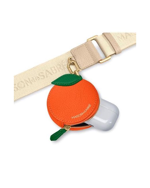 Maison De Sabre Orange The Sabrémoji Fruit Coin Purse