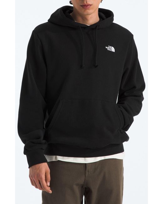 The North Face Black Evolution Simple Dome Pullover Hoodie for men