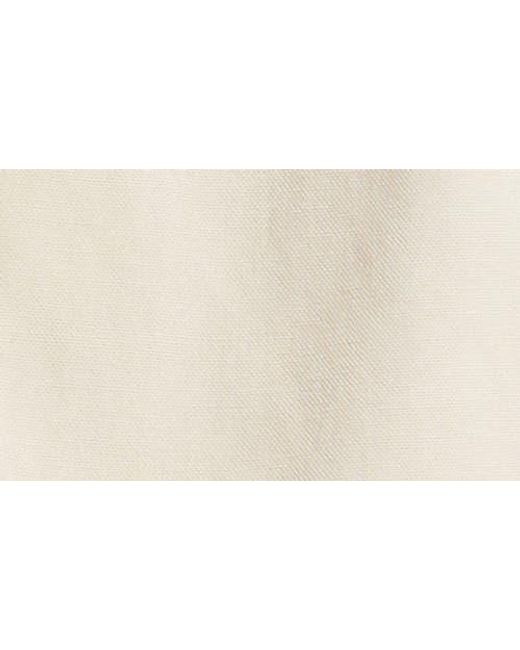 Mango Natural Greta Pleat Front Shorts