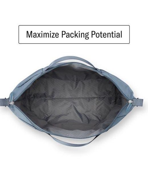 Samsonite Blue Polyester Soft Duffle For Ultra Lightweight Travel - Elemental