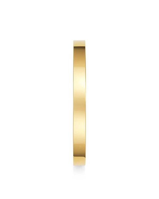 Nialaya Yellow Open Cuff Bangle for men