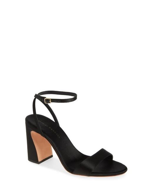 Loeffler Randall Black Malia Ankle Strap Sandal