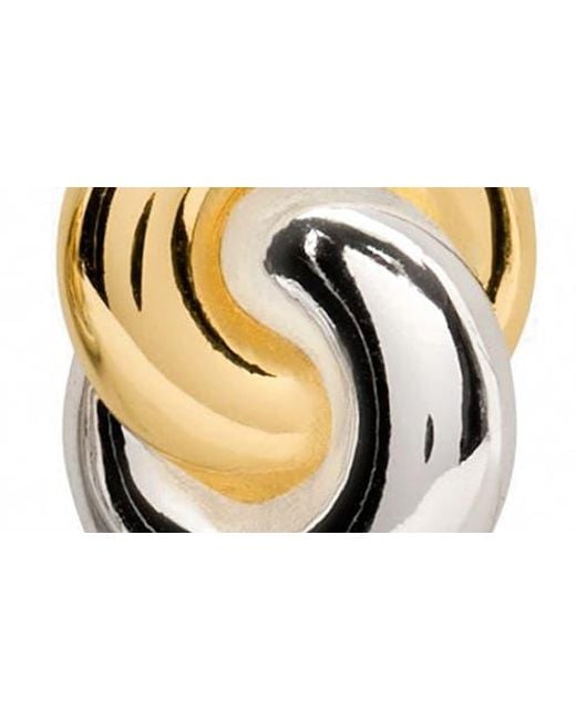 Kate Spade Metallic Twisted Stud Earrings