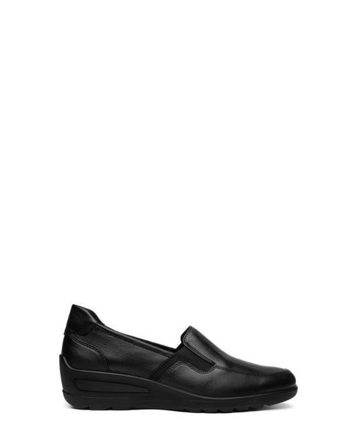 Ara Black Zen Wedge Loafer