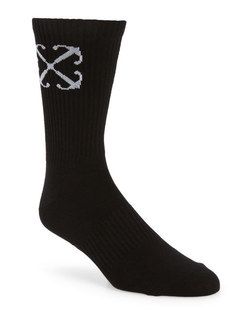 Off-White c/o Virgil Abloh Black Arrow Mid Calf Socks for men