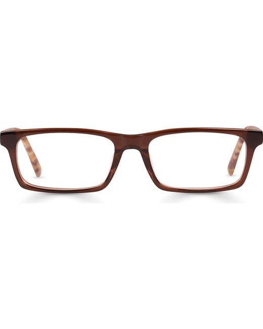 Eyebobs Brown Number Cruncher 53Mm Light Blocking Reading Glasses