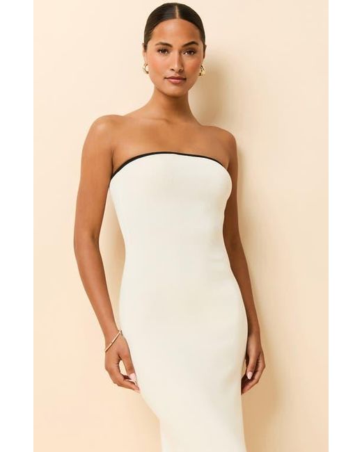 Solid & Striped White The Caroline Column Dress