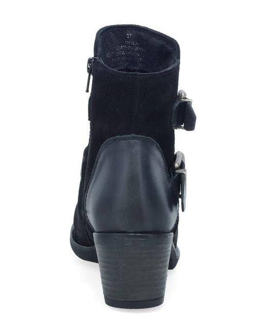 Miz Mooz Blue Dayla Moto Bootie