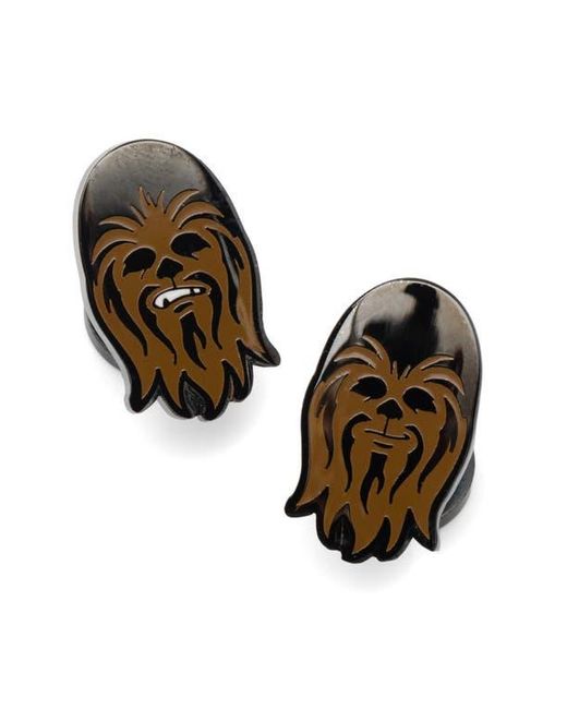 Cufflinks Inc. Black Chewbacca Cuff Links for men