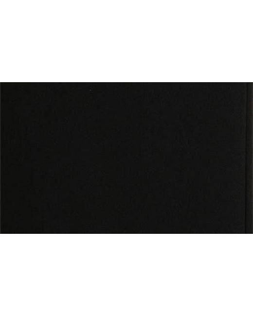 Reformation Black Vida High Waist Wide Leg Crepe Pants