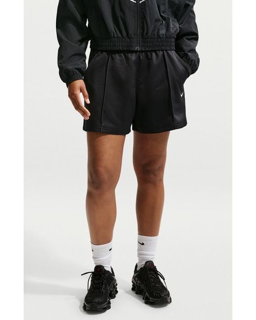 Nike Black Pintuck Shorts