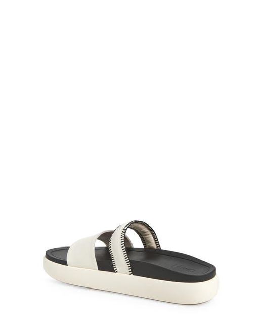 Olukai White Pae Slide Sandal