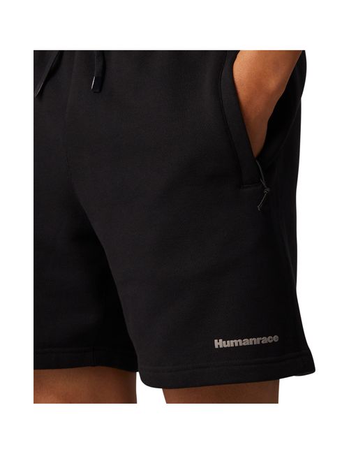 Adidas Originals Black Adidas X Pharrell Williams Humanrace Sweat Shorts for men
