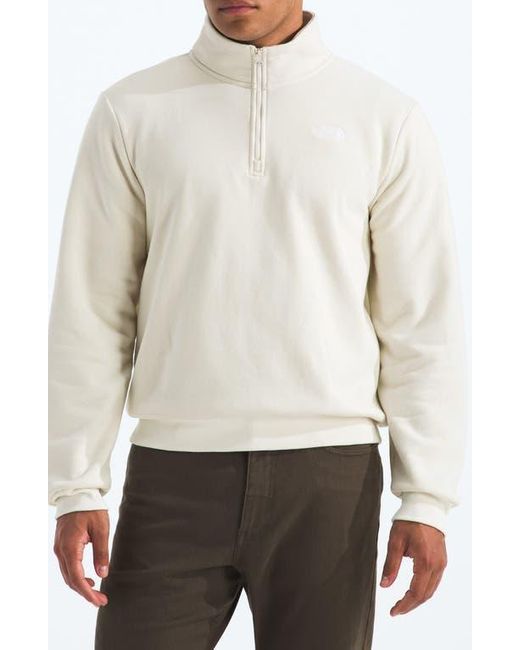 The North Face White Evolution Quarter Zip for men