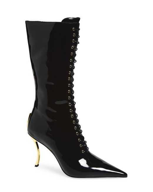 Jeffrey Campbell Black Pointed Toe Boot