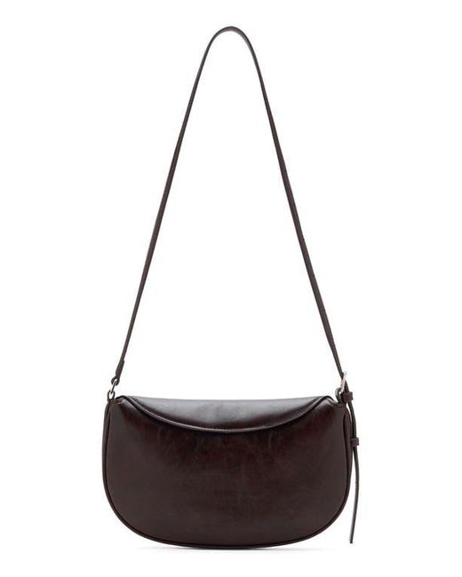 Mango Oval Flap Faux Leather Crossbody Bag in Black | Lyst display picture 2
