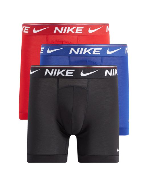 Nike Gray Dri-fit Ultra Comfort 3-pack Boxer Briefs for men