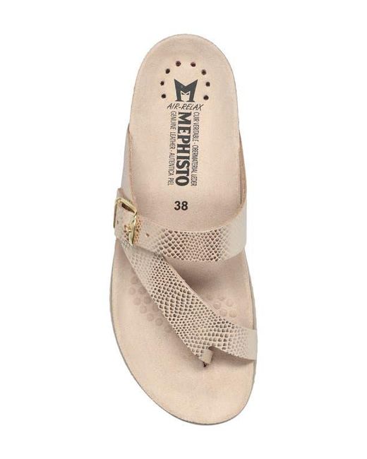 Mephisto Natural Helen Toe Loop Sandal