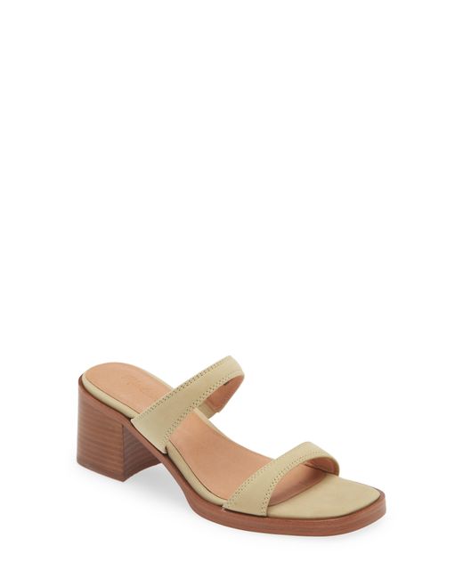 Madewell The Saige Double Strap Slide Sandal Lyst