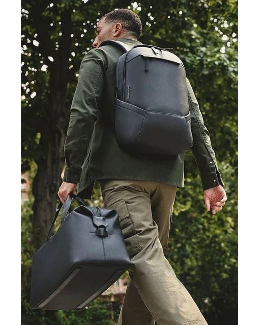 Troubadour Black Generation Leather Duffle
