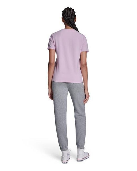 Converse Purple Chuck Taylor Patch T-Shirt