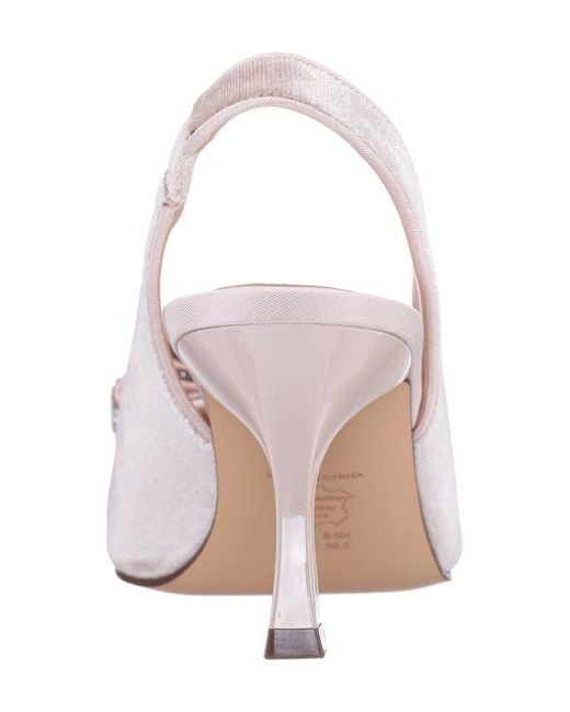 Nina White Jolanda Slingback Pump