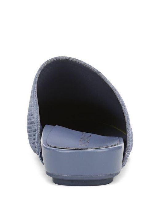 Vionic Blue Opal Perforated Mule