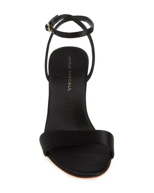 Loeffler Randall Black Malia Ankle Strap Sandal