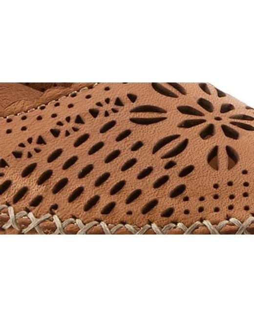 Spring Step Brown Zabelle Mary Jane Flat